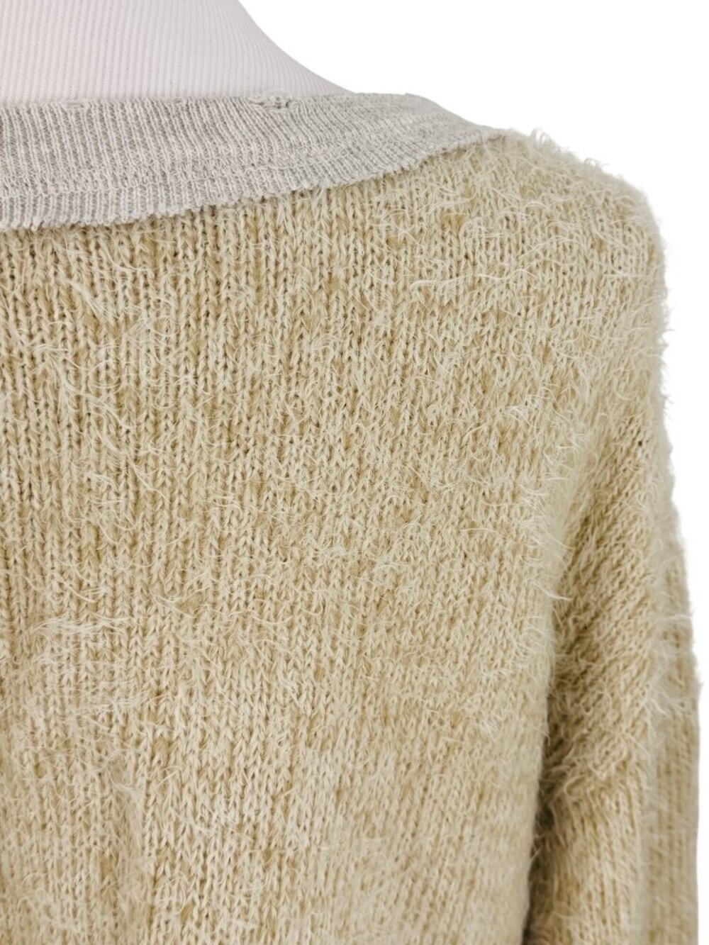 RARE NWT Free People Embellished Pull Over Knit Sweater | Mob Wife Coquette Boho - Picture 9 of 16